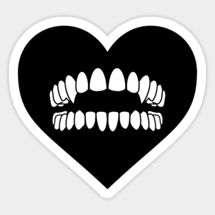 Vampire Heart Sticker